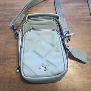 Lug Mini Skeeter Convertible Crossbody Bag in Sage Green